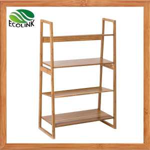 Bamboo Storage Shelf / Bamboo 4 Layers Rack