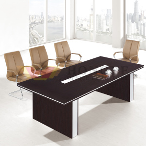 Inexpensive Meeting Room Use Oak Grain Office Furniture (HY-H06)