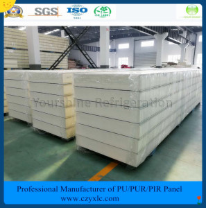 50mm Pur Insulation Cold Room Panel PU Polyurethane Sandwich Panel